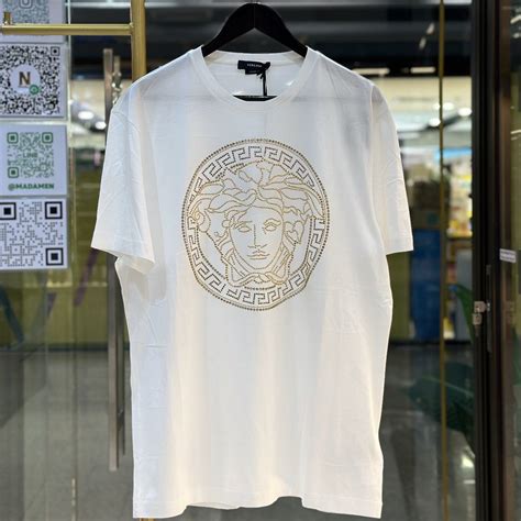 versace medusa t shirt price|Versace crystal medusa t shirt.